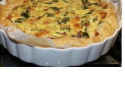 Quiche zucchine e formaggio