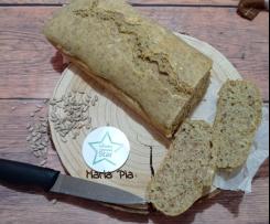 PANE LIGHT CON FARINA DI PISELLI ALBUME E SEMI ~~ contest ricette energetiche e salutari ~~