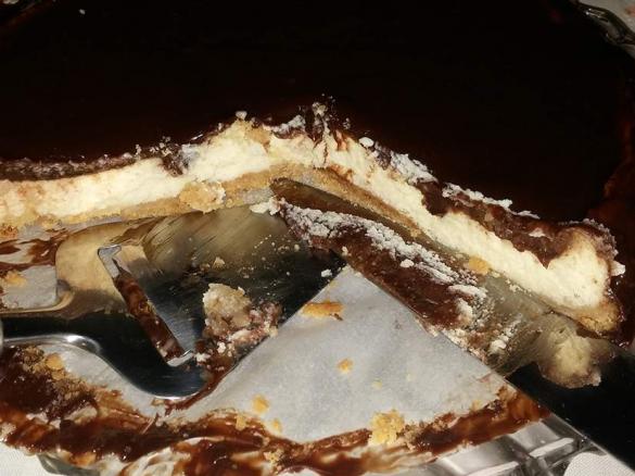 Cheesecake al cioccolato