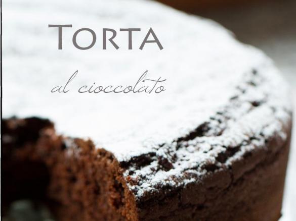 Torta al cioccolato