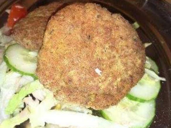 medaglioni di grano saraceno e verdure