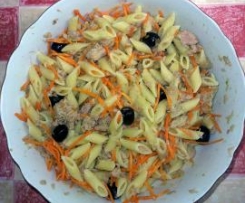 Pasta fredda tonno e carote