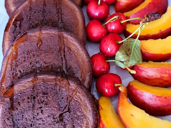 Pancake integrali al cacao