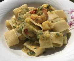 Calamarata al profumo di zafferano