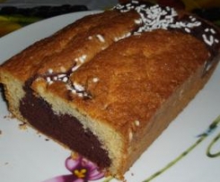 plum cake bianconero