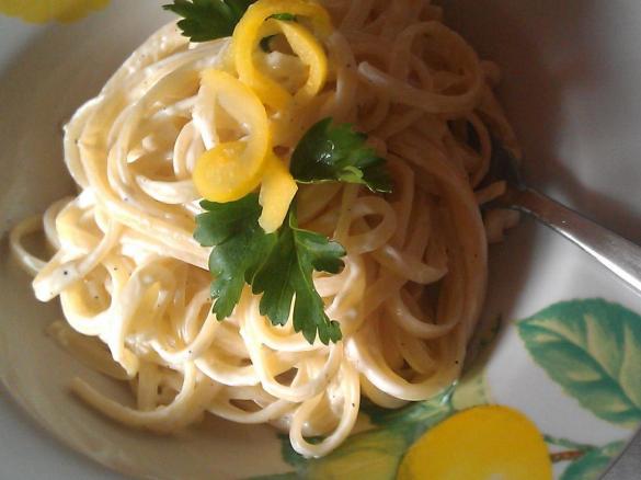 Linguine al Pompelmo