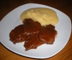 stufato a modo mio con polenta