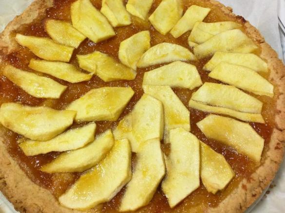 Crostata di mele all'arancia