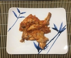 coniglio al ragù di pancetta