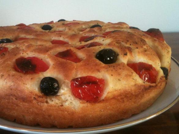 Focaccia barese (impasto con patate)