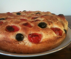 Focaccia barese (impasto con patate)