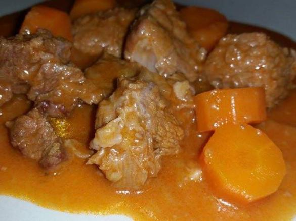 Spezzatino di manzo con carote