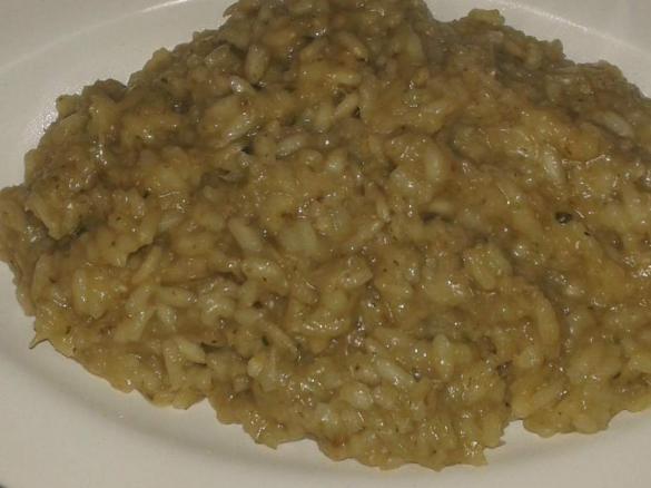 Risotto carciofi e patate