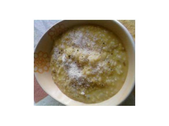 Risotto zucca e pancetta