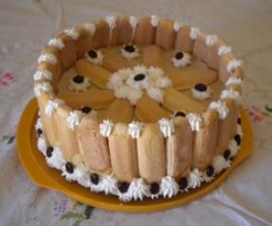 TORTA DI SAVOIARDI E CAFFE'