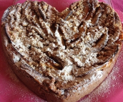 TORTA STRUDELOSA SENZA UOVA, LATTE E GLUTINE