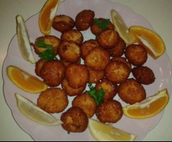 POLPETTE DI PESCE CON ARANCIA E LIMONE