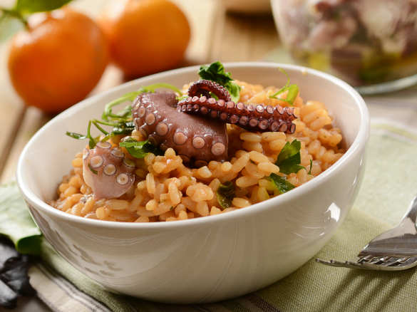 Risotto ai polipetti