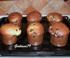 PANETTONCINI CON GOCCE DI CIOCCOLATO (NATALE)