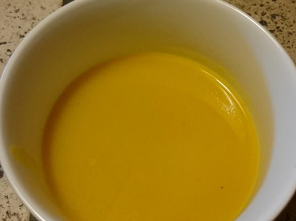 Vellutata di zucca alla curcuma