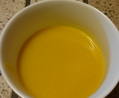 Vellutata di zucca alla curcuma