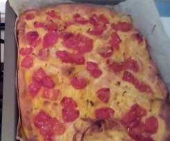 focaccia croccante fuori e morbida dentro