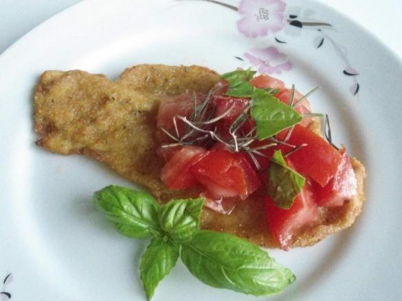 Cotolette di pollo aromatizzate