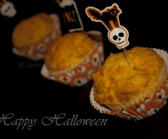 MUFFIN SALATI ZUCCA E SCAMORZA-HALLOWEEN