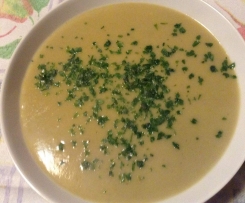 Vellutata di carciofi leggera