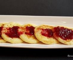 Mini pancake con salsa alle ciliegie "contest ciliegie"
