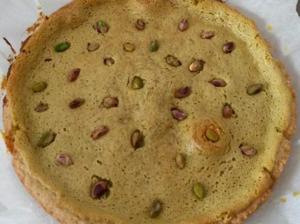 Crostata alla crema di Pistacchio