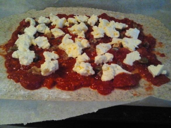 Schiacciata mediterranea al grano saraceno