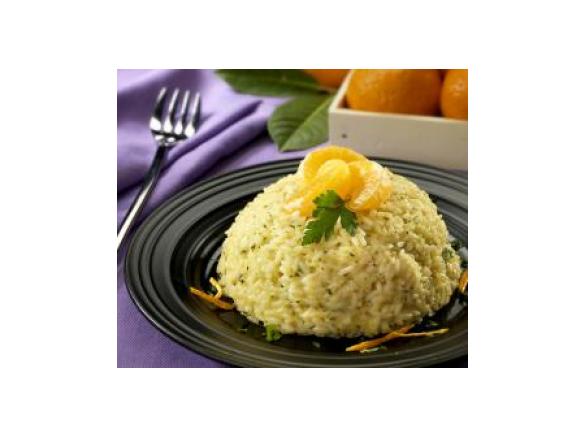 Cupola di riso al mandarino e Grand Marnier