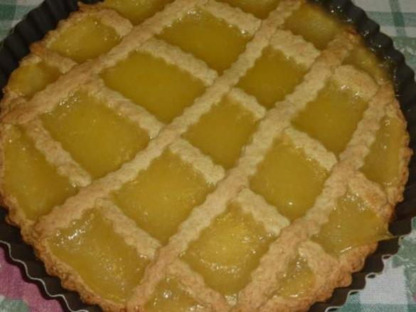 crostata al limone  della mia amica Elvira
