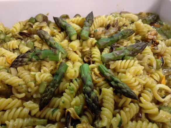Fusilli risottati terra mare