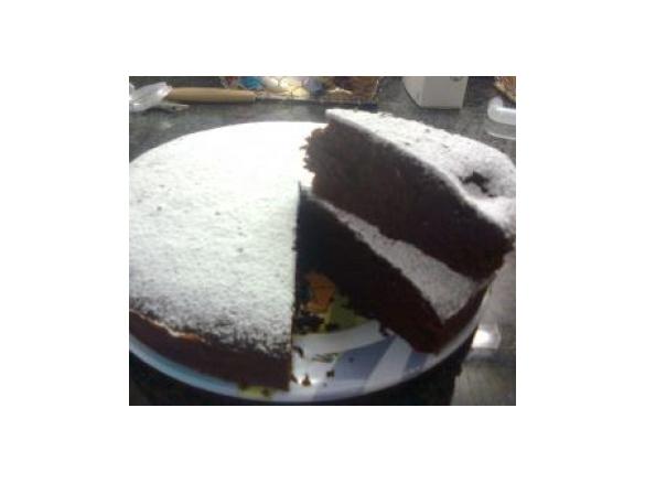 torta al cioccolato senza burro nè uova:buonissima!