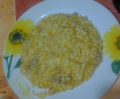 Riso con Zucca e Salsiccia