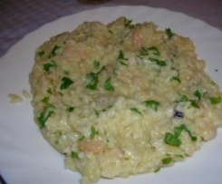 Risotto alla pescatora in bianco
