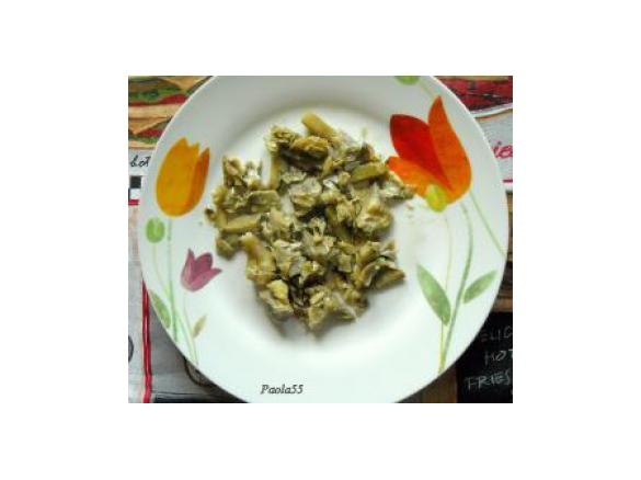 Spicchi di carciofi alla romana