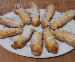 Trecce Brioches Alla Crema Pasticcera