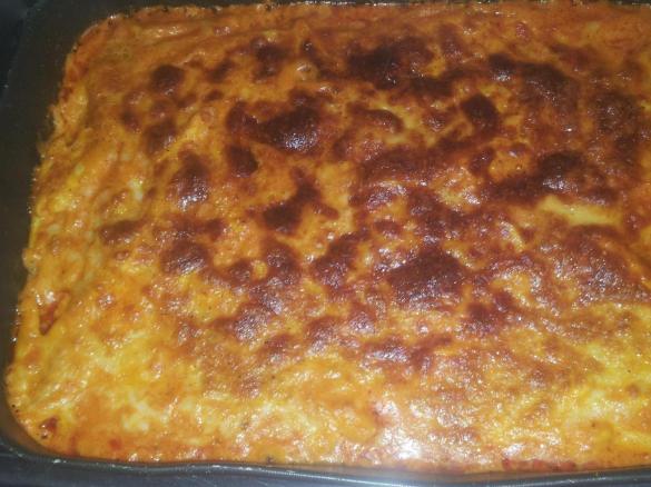 Pennette rigate al forno velocissime con finto ragu'