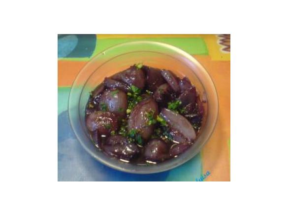 Scalogni in agrodolce