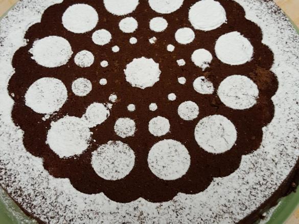 Torta cioccolato e noci