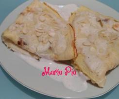 CREPES AL SALMONE AFFUMICATO  CON BESCIAMELLA ALLA RICOTTA ~ contest primi e piatti freddi di pesce ~