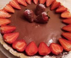 Crostata al Cioccolato e Fragole