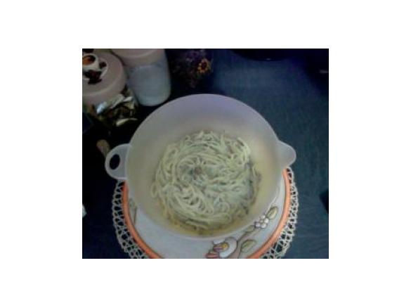 linguine con crema di porcini