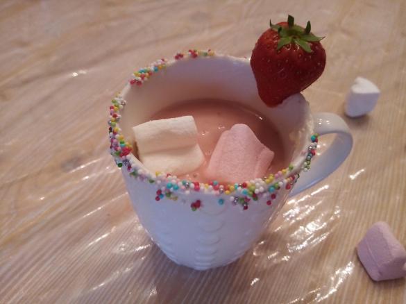 Cioccolata Calda alla Fragola Vegan [contest cioccolata calda]