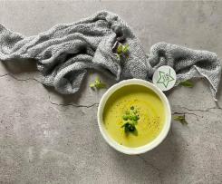 Crema fredda di piselli- Contest 7 ingredienti