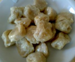 Gnocchi ripieni di speck e fontina