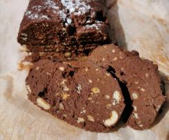 SALAME DI CIOCCOLATO E FAGIOLI CANNELLINI VEGAN - CONTEST LEGUMI